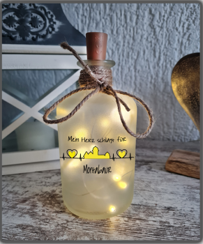 Leuchtflasche "Herz f Montabaur"